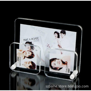 Perspex Clear Photo Frame